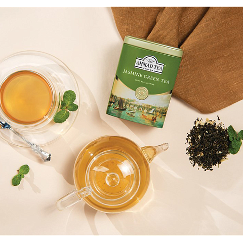 648 Зеленый чай с жасмином ж/б 100 г